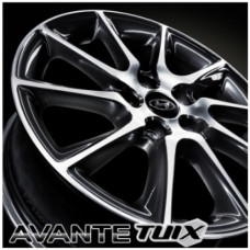 TUIX 17" BLACK CHROME ALLOY WHEELS HYUNDAI ELANTRA  2010-15